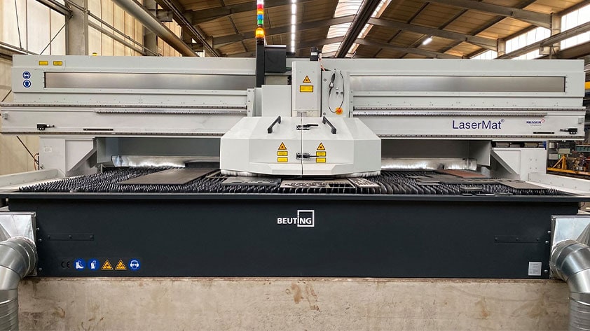 Maschine für das Laserschneiden